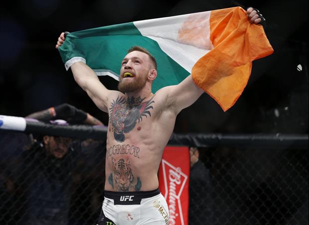I think all of Ireland is in Las Vegas to support Conor McGregor against Floyd Mayweather tonight...