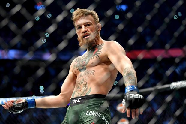 Angry Fan Whips Soda Bottle At Conor McGregor In Moscow, here's video....