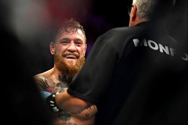 Unseen Footage Of Conor McGregor Battling Khabib's Crew In The Ring After Fight