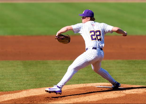 LSU Pitcher Cooper Moore Is Done For The Season