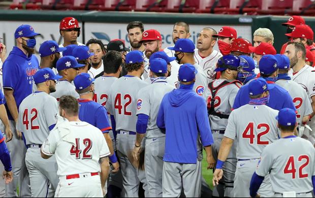 Benches Clear In Cubs Game Because Tejay Antone Threw At Anthony Rizzo's Head