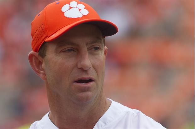 Now Dabo Swinney Is Playing With The Clemson Football Team's Intramural Basketball Team