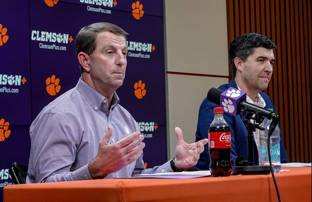 Report: Clemson Warns LSU It Could Breach Contract By Playing Former Pro Players