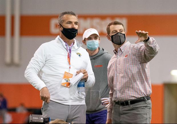Here Was The Straight Forward Advice Dabo Swinney Had To Urban Meyer About Trevor Lawrence