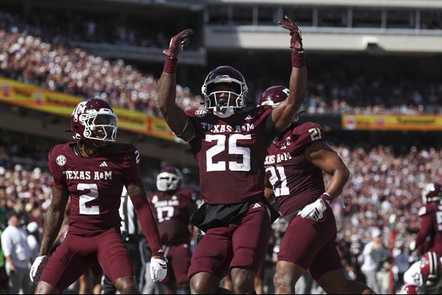 No. 3 Texas A&M Survies Major Upset Scare With 31-30 Win Over South Carolina