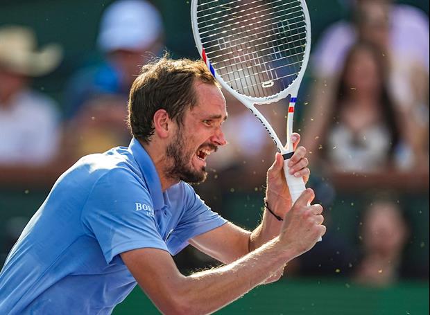 Tennis Star Daniil Medvedev Melts Down During First Double Bagel Loss of Career