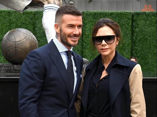 David Beckham & His Wife Victoria Have A Yacht Day With Elton John In France