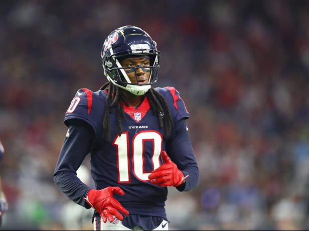 Here Was Texans WR DeAndre Hopkins' Response To His Unnecessary Roughness Penalty