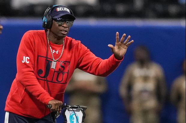 Deion Sanders Asks His Jackson State Team What They Would've Done If They Were Chris Rock