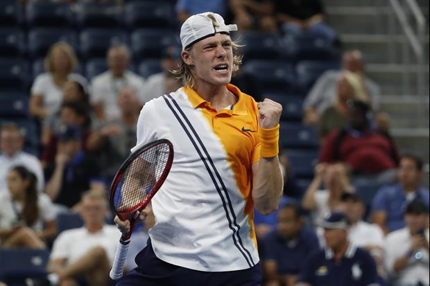 19-Year-Old Tennis Star Denis Shapovalov Awkwardly Rapped To The Crowd After His Win
