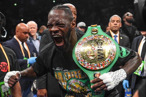 In case you missed it, here's Deontay Wilder absolutely destroying Dominic Breazeal with a knockout
