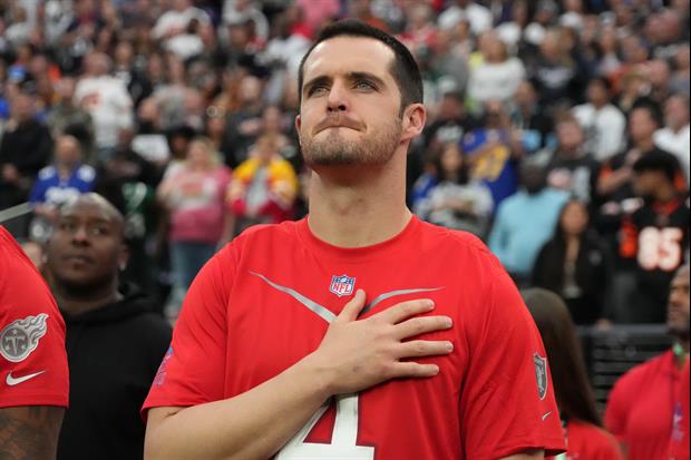 New Orleans Saints QB Derek Carr struggled during his 2022 season with the Las Vegas Raiders and tal