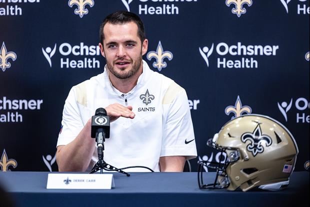 Derek Carr is now a New Orleans Saint. After nearly a decade with the Raiders organization...