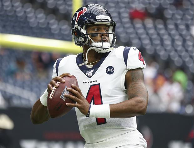 Texans' Deshaun Watson Set An Alarm For 2:01 AM Watch His First NFL Check Hit His Bank