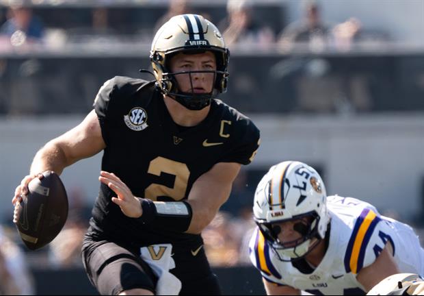 Diego Pavia Accounts For 3 TDs To Lead No. 17 Vanderbilt Over No. 10 LSU, 31-24