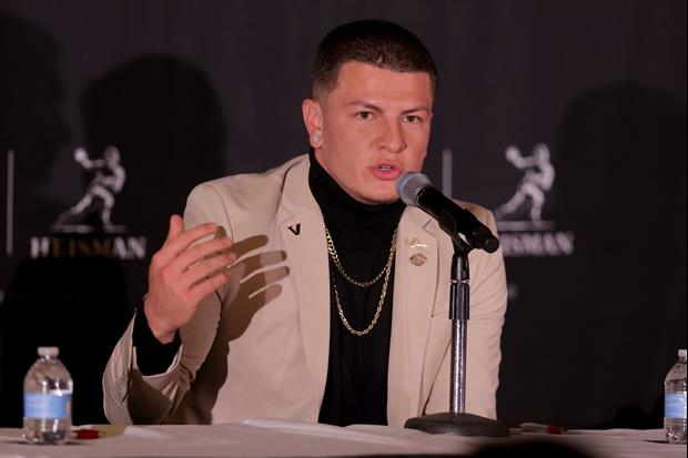 Vandy QB Diego Pavia Posts ‘Immature’ Message After Losing Heisman Trophy