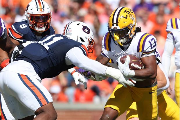 LSU Makes Statement With Dominant 38-17 Road Win Over Auburn