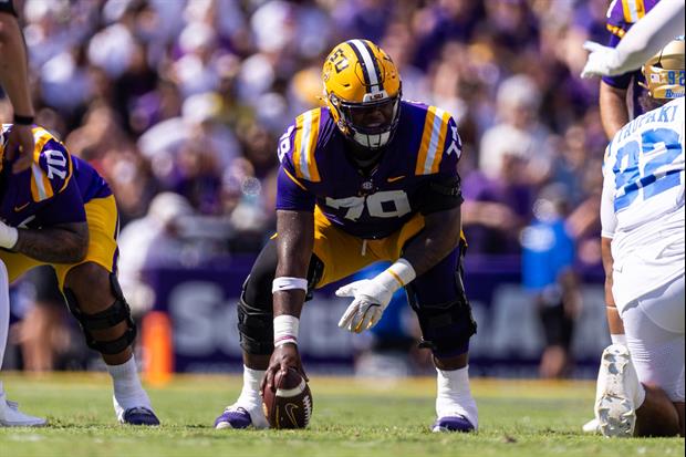 Report: LSU Center DJ Chester Expected To Move To Guard, Here's OL Options For The Spring