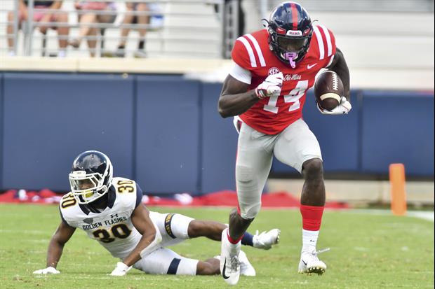 Ole Miss WR D.K. Metcalf Is One Big Dude Who Is Getting Even Bigger For The NFL Draft
