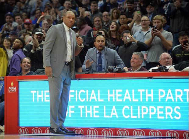 Doc Rivers Stopped The Game & Made Clippers Crowd Give Dirk Nowitzki Standing Ovation