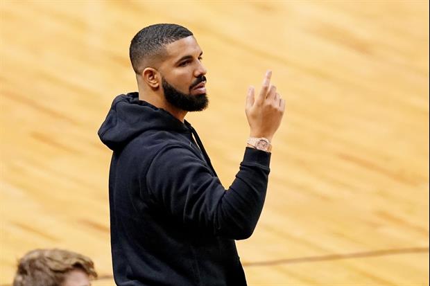 Kevin Durant & Klay Thompson Were Chirping At Drake After Warriors' Sunday Night Win