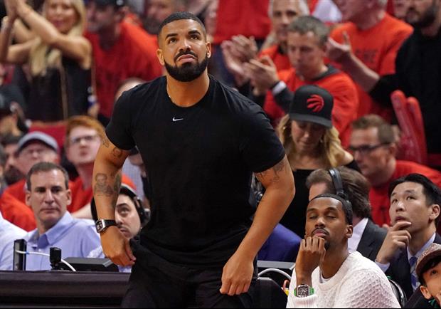 Drake Also Posted A Pic Of Himself As Michael Jordan After Raptors Win