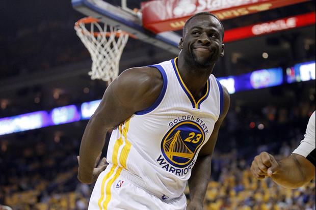 Watch Warriors' Draymond Green Play Tight End For Michigan State