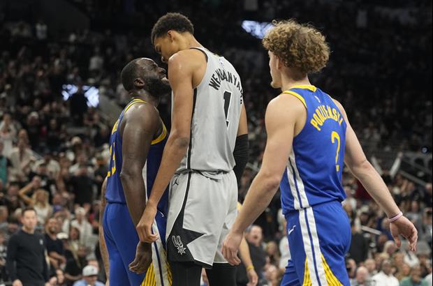 You Gotta Love Wemby Standing Up To Draymond Green