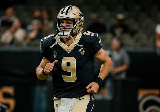Watch The Incredible Pre-Game Speech Drew Brees Gave To Purdue Football Team