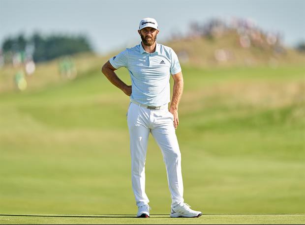 Dustin Johnson Drilled A Fan In The Butt With Errant Shot At The Open