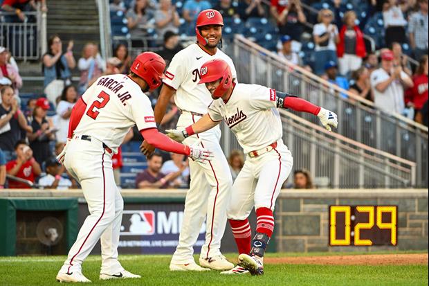 Watch: Dylan Crews Smashes 3-Run Homer For The Nationals