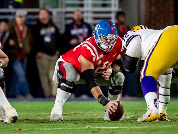 Ole Miss center Eli Johnson revealed on Twitter that both of parents ave tested positive For COVID-1
