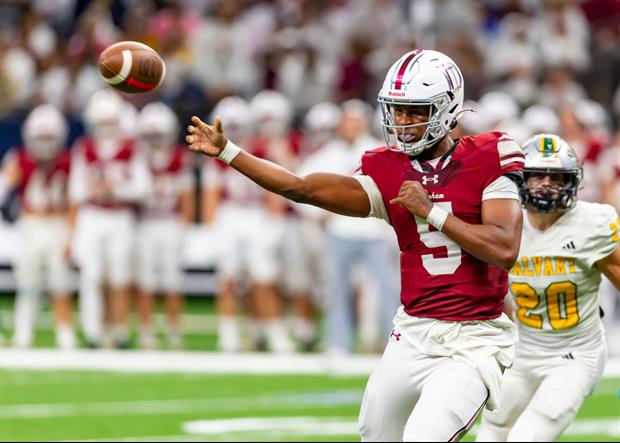 Elijah Haven, No. 1 Overall 2027 QB, Commits To Alabama