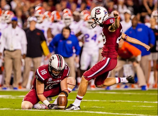 South Carolina Kicker Trolls Clemson About Playing In 'real Death Valley'