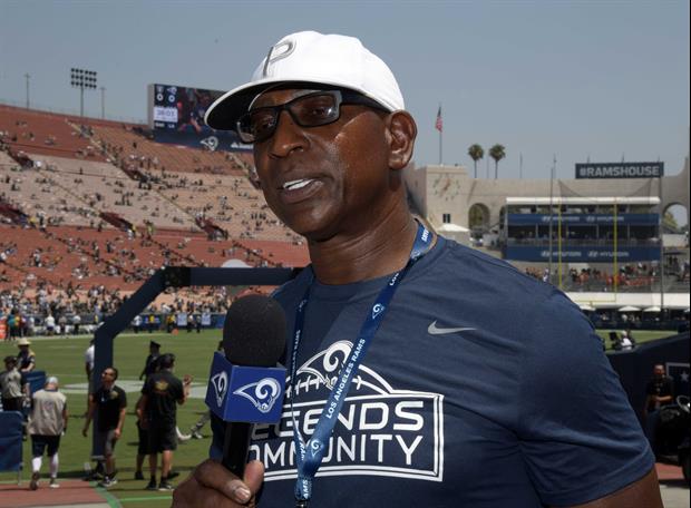 Of Course Eric Dickerson Went In Hard On The Rams New Uniforms