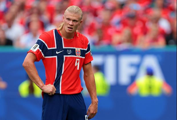 Norway Star Erling Haaland Crushes Golf Balls Off A Yacht Somewhere