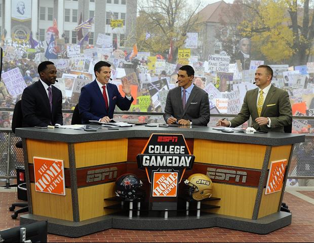 ESPN's College GameDay Made These Awesome Masters Football Helmets