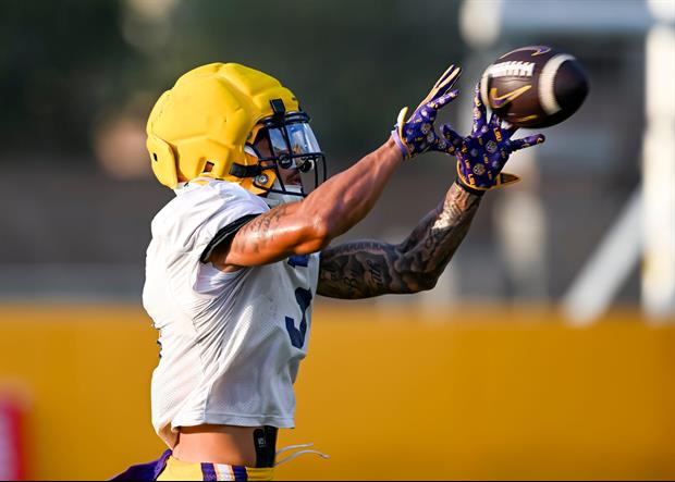 Video: Eugene "Tre" Wilson Talks LSU's New Offense, Relationship With Sam Leavitt, & More