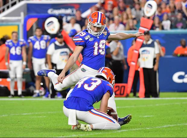 Florida Kicker Evan Mcpherson's Kick May Have Ended The Bottle Cap Challenge