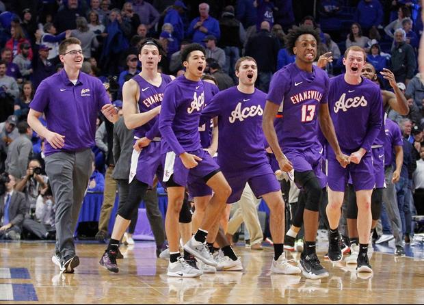 Evansville Upset #1 Kentucky And Was Ready To Celebrate