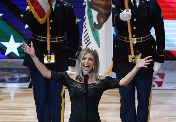 Charles Barkley Had Funny Response After Fergie's Awful National Anthem
