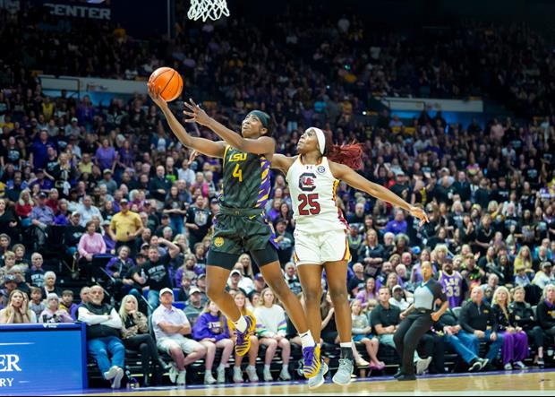 No. 6 LSU Women's Basketball Falls To No. 3 South Carolina At The PMAC, 79-72