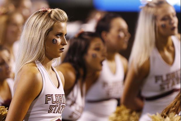 Florida State Cheerleaders Have Funny Reaction To Last-Second Hail Mary Loss
