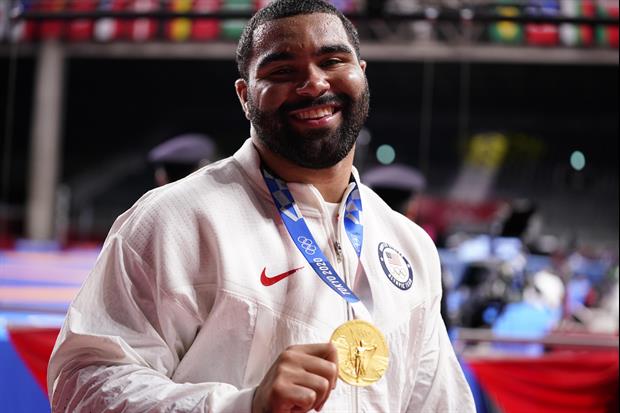 U.S. Wrestler Gable Steveson Comes Back With 2 Takedowns In 20 Seconds To Win Gold