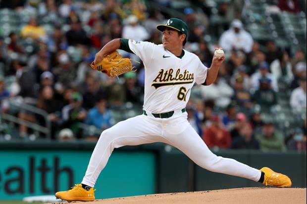 Watch: Gage Jump's First Career Strikeout With The Athletics