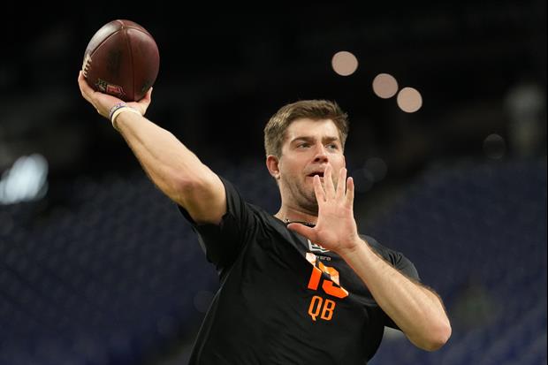 Watch: Garrett Nussmeier Delivers Perfect Deep Pass At The NFL Combine