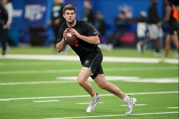 NFL Draft Analyst Says "The Arrow Is Pointing Up" After Garrett Nussmeier's NFL Combine