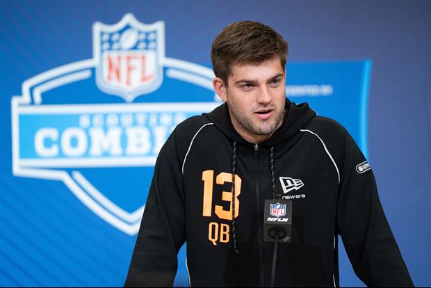 LSU Quarterback Garrett Nussmeier Finally Hears His Named Called In The NFL Draft