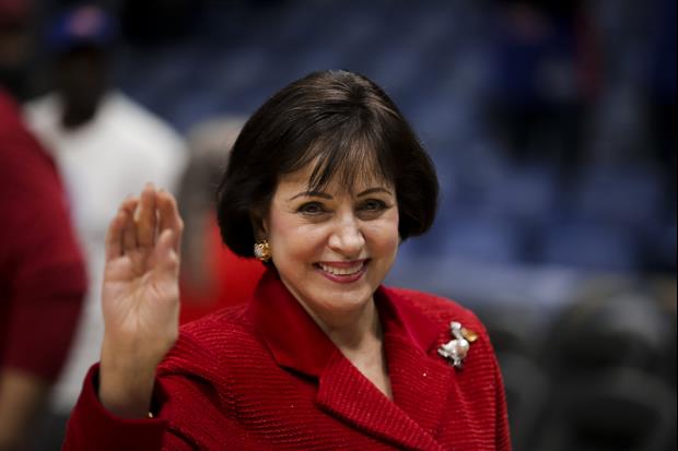 Gayle Benson, however, said she's sticking with the 
