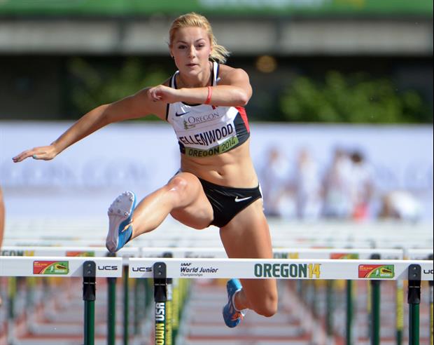 Canadian Olympian Georgia Ellenwood showed off her six-pack on Instagram this week...